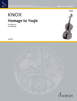 Knox, G: Homage to Ysaÿe