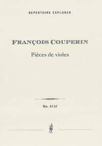 Couperin, François: Pièces de violes avec la basse chiffrée