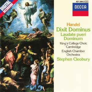 Handel: Dixit Dominus, Laudate pueri Dominum