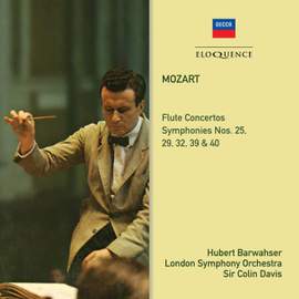 Mozart: Flute Concertos; Symphonies 39, 40, 25, 29, 32