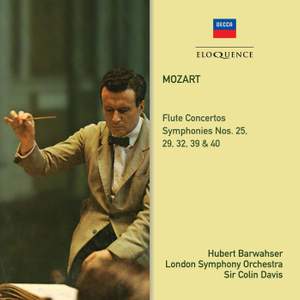 Mozart: Flute Concertos; Symphonies 39, 40, 25, 29, 32