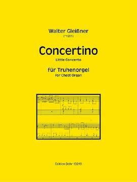 Gleißner, W: Concertino