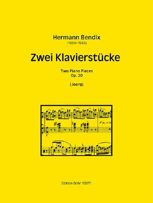 Bendix, H: Two Piano Pieces op. 20