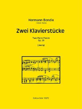 Bendix, H: Two Piano Pieces op.25