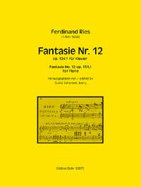 Ries, F: Fantasie No.12 op.143/1