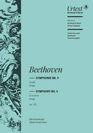 Beethoven, Ludwig van: Symphony No. 9 in D minor Op. 125