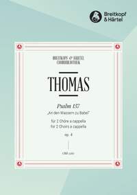 Thomas, Kurt: Psalm 137 Op. 4