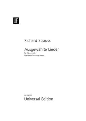 Strauss, R: Selected Songs