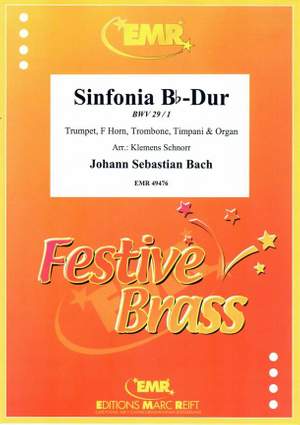 Johann Sebastian Bach: Sinfonia Bb-Dur