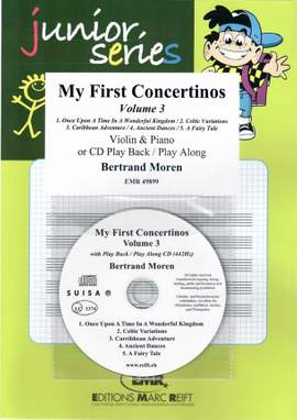 Bertrand Moren: My First Concertinos Volume 3