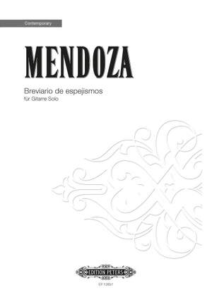 Elena Mendoza: Breviario de espejismos for Guitar solo