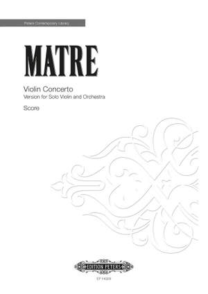 Ørjan Matre: Violin Concerto