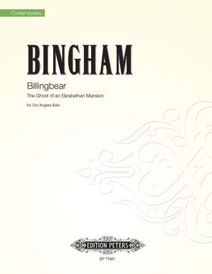 Judith Bingham: Billingbear for cor anglais