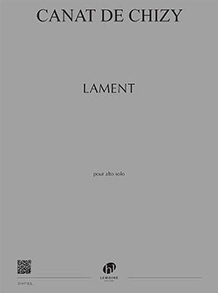 Edith Canat De Chizy: Lament