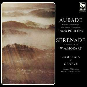 Poulenc: Aubade, FP 51 - Mozart: Serenade No. 11 in E-Flat Major, K. 375 Product Image