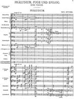 Büttner, Paul: Präludium, Fuge und Epilog. A Vision for large Orchestra Product Image