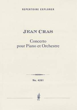 Cras, Jean: Concerto pour piano et orchestre