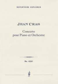 Cras, Jean: Concerto pour piano et orchestre