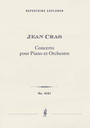 Cras, Jean: Concerto pour piano et orchestre
