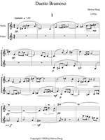Haug, Halvor: Duetto Bramoso for violin and guitar Product Image
