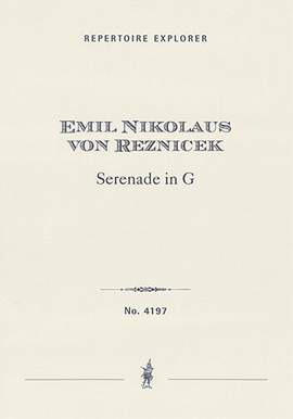 Reznicek, Emil Nikolaus von: Serenade in G
