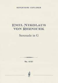 Reznicek, Emil Nikolaus von: Serenade in G