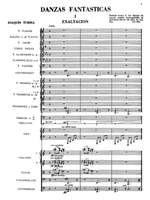 Turina, Joaquin: Danzas Fantasticas Op. 22 (versions for orchestra and piano solo) Product Image