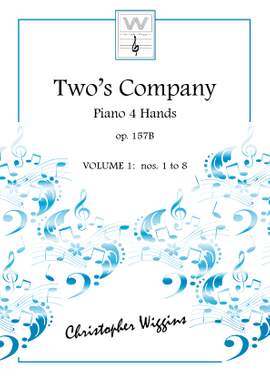 Christopher Wiggins: Two's Company Piano 4 hands book 1