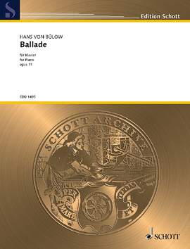 Buelow, H v: Ballade op. 11