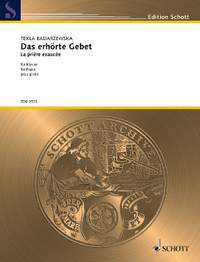 Badarzewska, T: Das erhörte Gebet