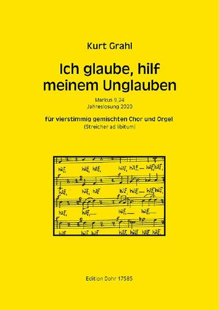 Kurt Grahl: Ich glaube, hilf meinem Unglauben