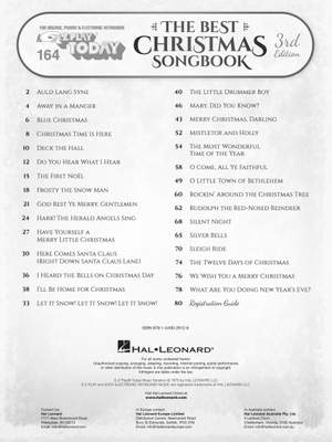 The Best Christmas Songbook - 3rd Edition