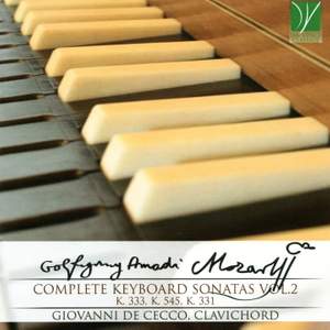 Wolfgang Amadeus Mozart: Complete Keyboard Sonatas Vol.2
