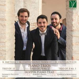 Smetana, Castelnuovo-Tedesco, Shostakovich: Piano Trios