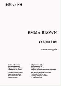 Brown, E: O Nata Lux