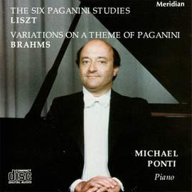 Liszt: The Six Paganni Studies / Brahms: Variations on a Theme of Paganini