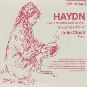 Haydn: Piano Sonatas Nos 38, 51 & 52