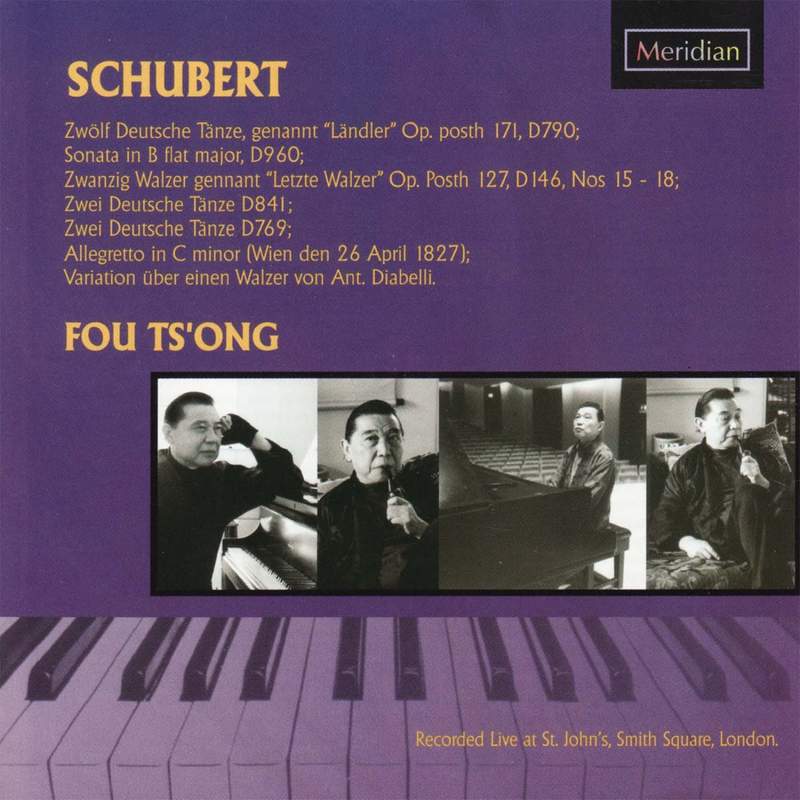 Piano Masterpieces: Fou Ts'ong Recital—Mozart, Chopin & Saon