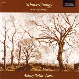 Schubert Songs Transcribed by Liszt, Vol. 3