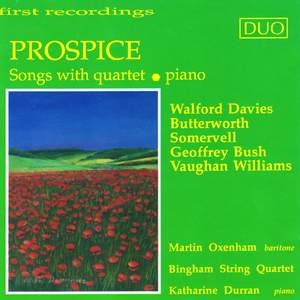 Prospice: Songs with Quartet