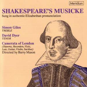 Shakespeare's Musicke