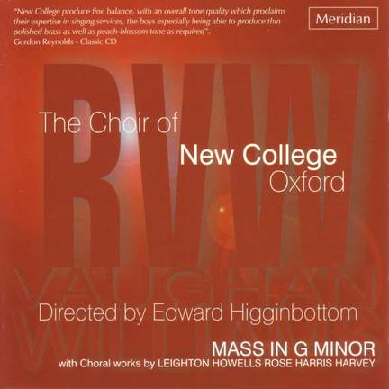 Vaughan Williams: Mass in G Minor