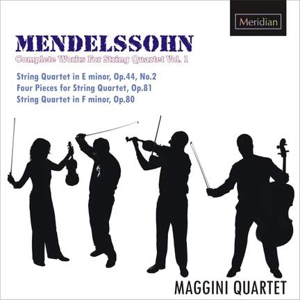 Mendelssohn: Complete Works for String Quartet, Vol. 1