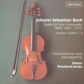 Bach: Suites for Solo Violoncello, Vol. 1