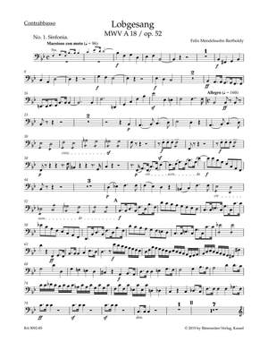 Mendelssohn: Symphony No. 2 "Lobgesang" / "Hymn of Praise" op. 52 MWV A 18