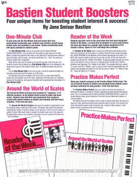 Bastien, Jane: Bastien Student Boosters