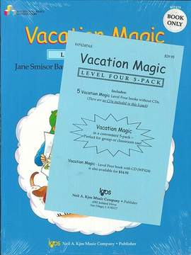 Bastien, Jane, Lisa: Vacation Magic Level 4 (5-Pack)