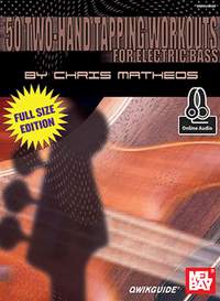 Chris Metheos: 50 Two-Hand Tapping Workouts for Electric Bass