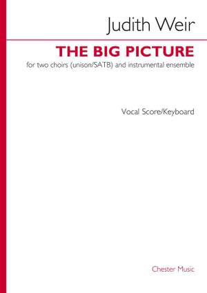 Judith Weir: The Big Picture (Vocal Score/Keyboard)