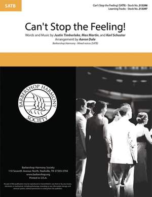 Justin Timberlake_Max Martin_ Shellback: Can't Stop the Feeling!